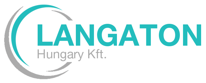 LANGATON Logo transzparens